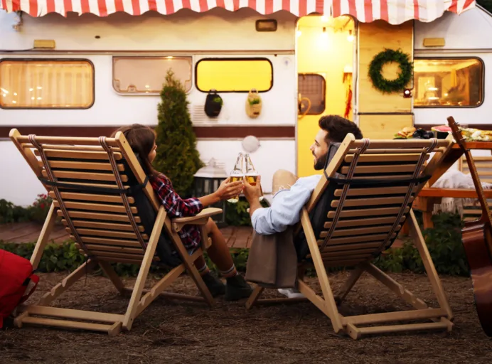 Idyll ogsa etter at du drar fra campingplassen