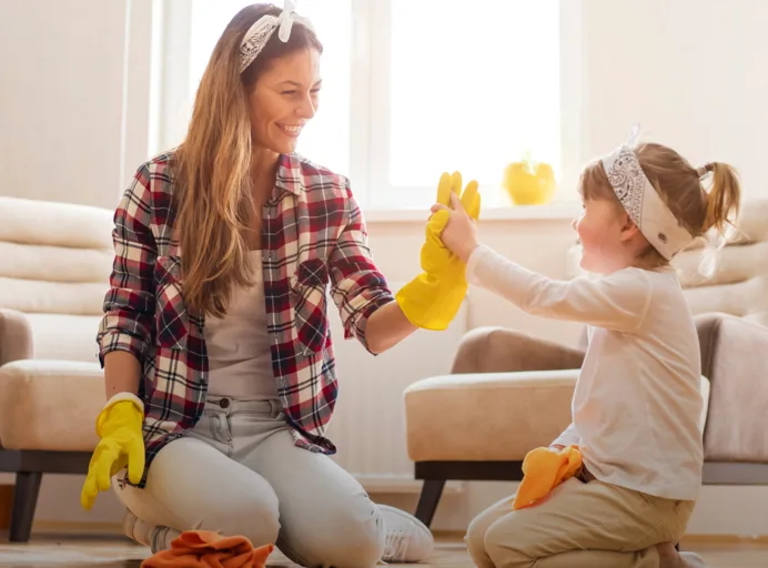 Varrengjoring fa orden i hus hage og hode